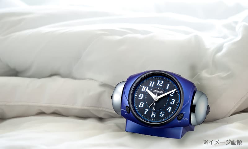 RHYTHM リズム 大音量アラーム 目覚まし時計 バトルパワー646