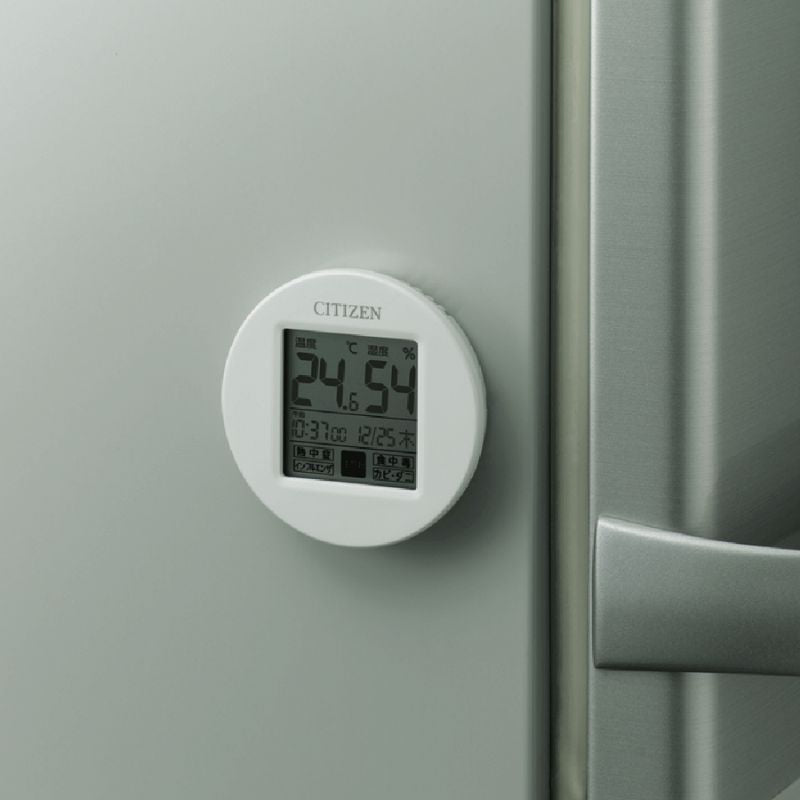 Citizen High-Precision Digital Thermometer and Hygrometer 8RD208