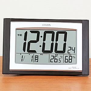 CITIZEN シチズン 掛け置き兼用　電波パルデジットコンビR096　【8RZ096-023】
