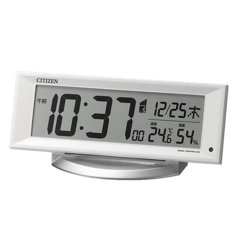 CITIZEN シチズン デジタル 電波 置き時計  8RZ202-003