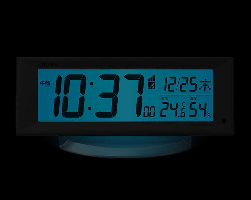 CITIZEN シチズン デジタル 電波 置き時計  8RZ202-003