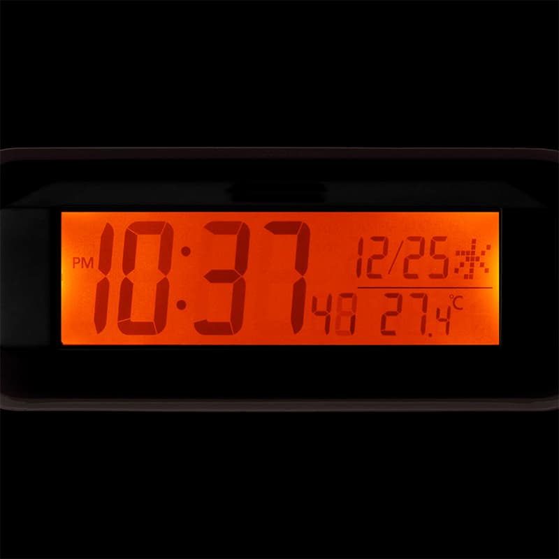 RHYTHM リズム  大音量 目覚まし時計 フィットウェーブバトル220 白【8RZ220SR03】