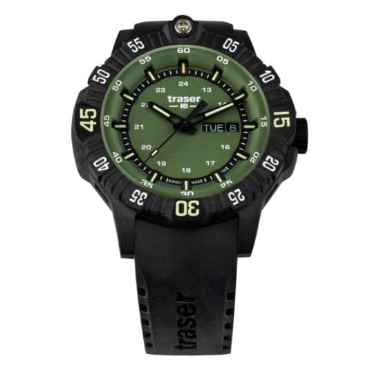 traser(トレーサー)　P99 Q Tactical(タクティカル)  腕時計 グリーン 9031612