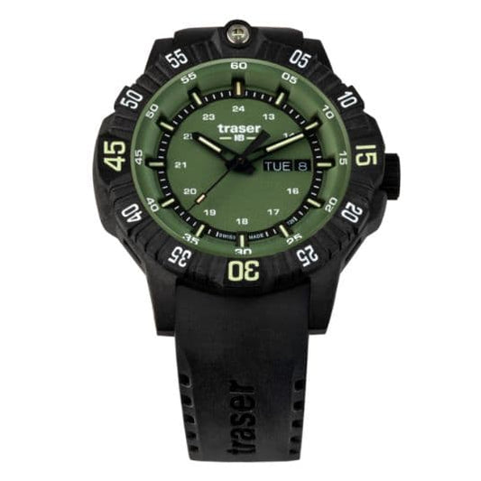 traser(トレーサー)　P99 Q Tactical(タクティカル)  腕時計 グリーン 9031612