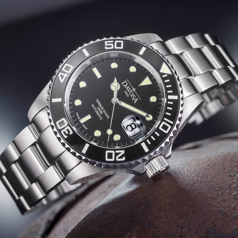 DAVOSA（ダボサ） Ternos Ceramic（テルノス セラミック）/自動巻き/ブラック/メンズ/ 161.555.50　腕時計