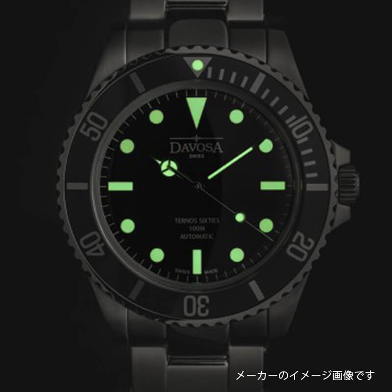 DAVOSA（ダボサ）TERNOS SIXTIES（テルノス シックスティズ）/自動巻き/腕時計/バーガンディ/メタル 161.525.60