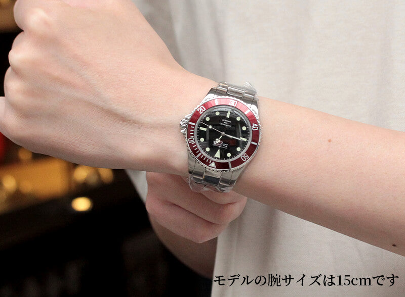 DAVOSA（ダボサ）TERNOS SIXTIES（テルノス シックスティズ）/自動巻き/腕時計/バーガンディ/メタル 161.525.60