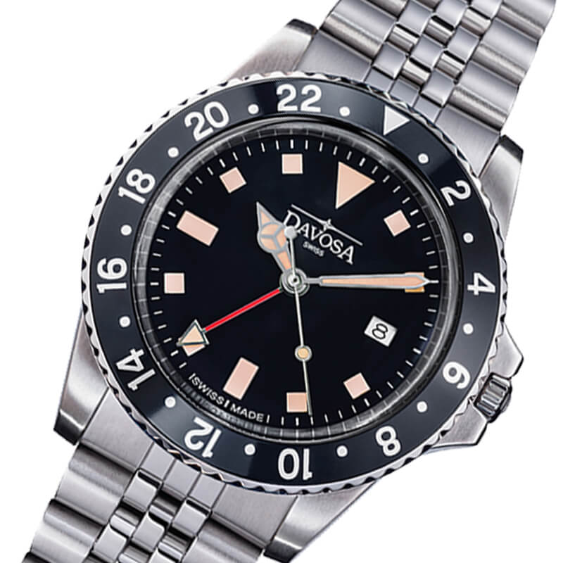 DAVOSA（ダボサ） Vintage Diver（ヴィンテージ ダイバー）/クォーツ/メンズ/腕時計 163.500.50