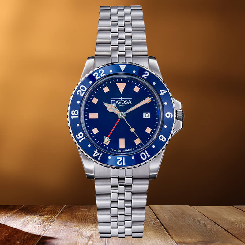DAVOSA（ダボサ） Vintage Diver（ヴィンテージ ダイバー）/クォーツ/メンズ/腕時計 163.500.40