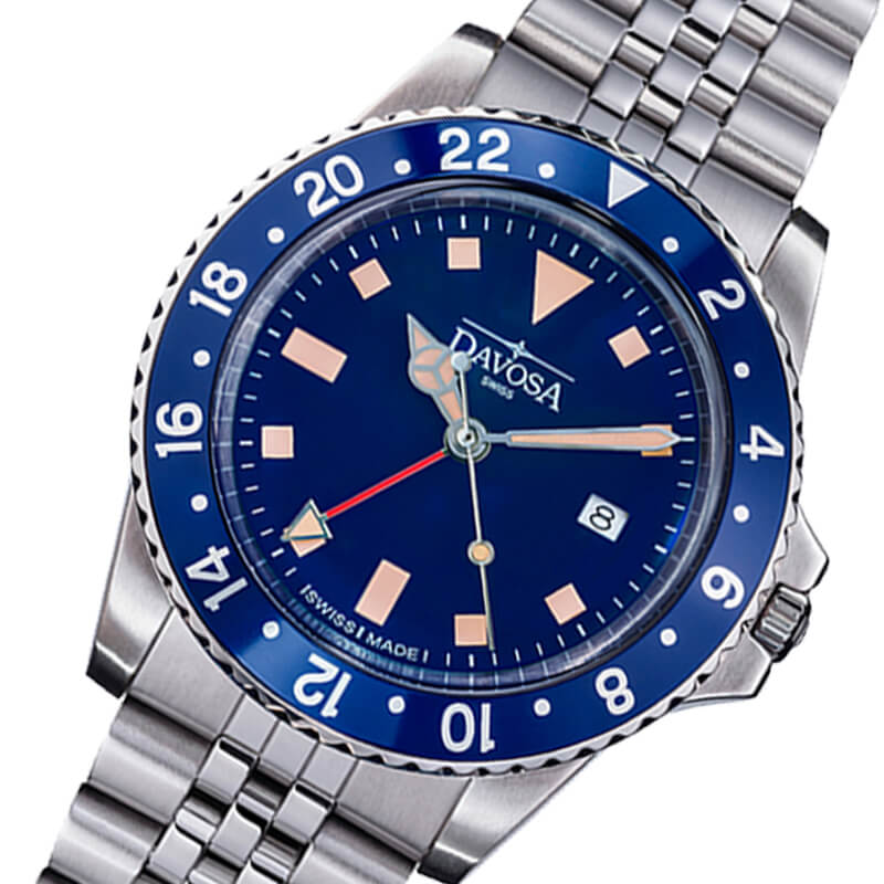 DAVOSA（ダボサ） Vintage Diver（ヴィンテージ ダイバー）/クォーツ/メンズ/腕時計 163.500.40
