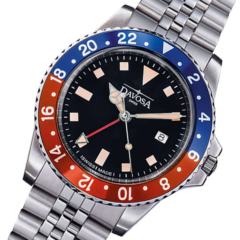 DAVOSA（ダボサ） Vintage Diver（ヴィンテージ ダイバー）/クォーツ/メンズ/腕時計 163.500.90