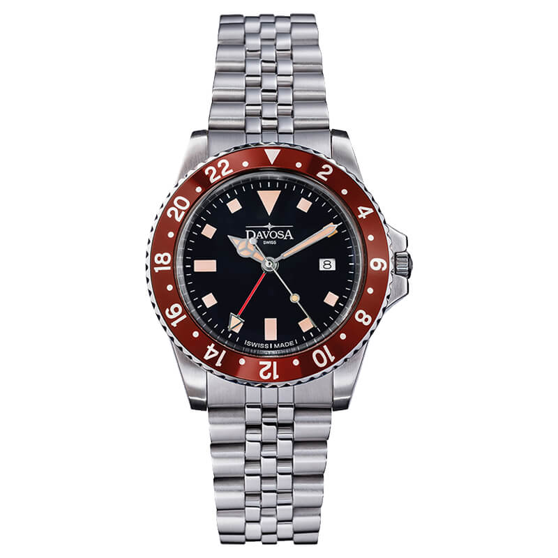 DAVOSA（ダボサ） Vintage Diver（ヴィンテージ ダイバー）/クォーツ/メンズ/腕時計 163.500.60