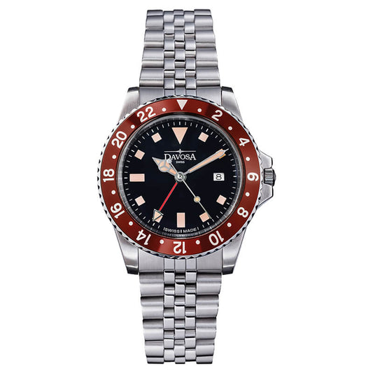 DAVOSA（ダボサ） Vintage Diver（ヴィンテージ ダイバー）/クォーツ/メンズ/腕時計 163.500.60