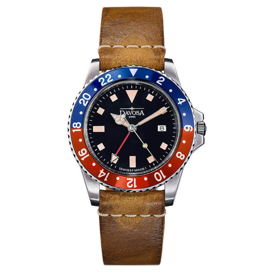 DAVOSA（ダボサ） Vintage Diver（ヴィンテージ ダイバー）/クォーツ/メンズ/腕時計 162.500.95