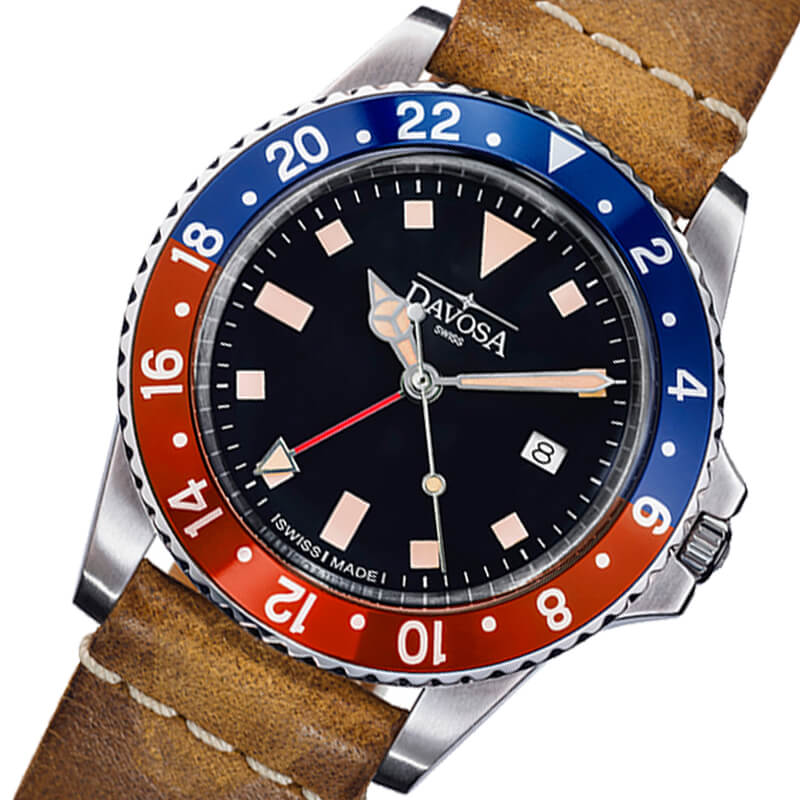 DAVOSA（ダボサ） Vintage Diver（ヴィンテージ ダイバー）/クォーツ/メンズ/腕時計 162.500.95