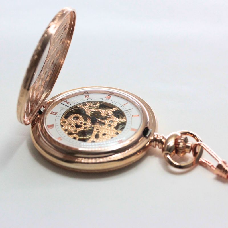 チャールズヒューバート（Charles-Hubert） 懐中時計 手巻き式 3806 ローズゴールド