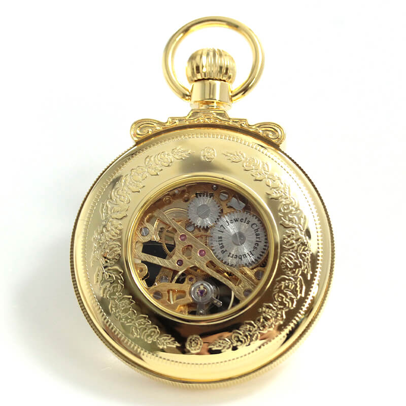 チャールズヒューバート（Charles-Hubert） 手巻き式懐中時計 3903-W・3903-G/ペア懐中時計