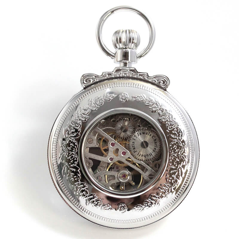 チャールズヒューバート（Charles-Hubert） 手巻き式懐中時計 3903-W・3903-G/ペア懐中時計