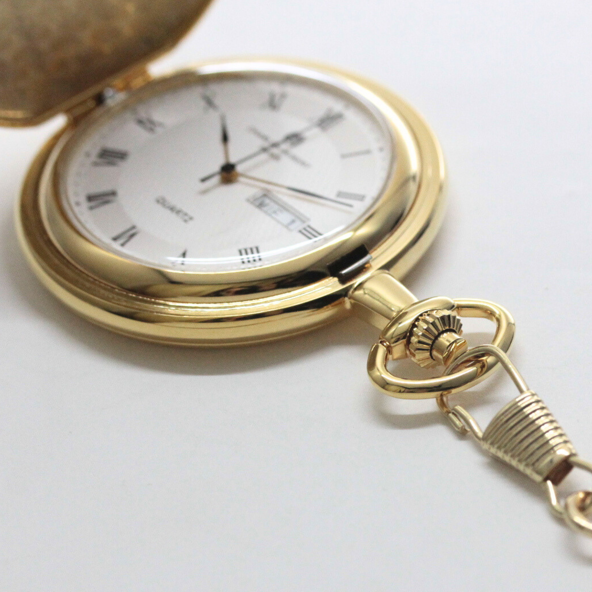 チャールズヒューバート（Charles-Hubert） 懐中時計 クォーツ式 3974-G