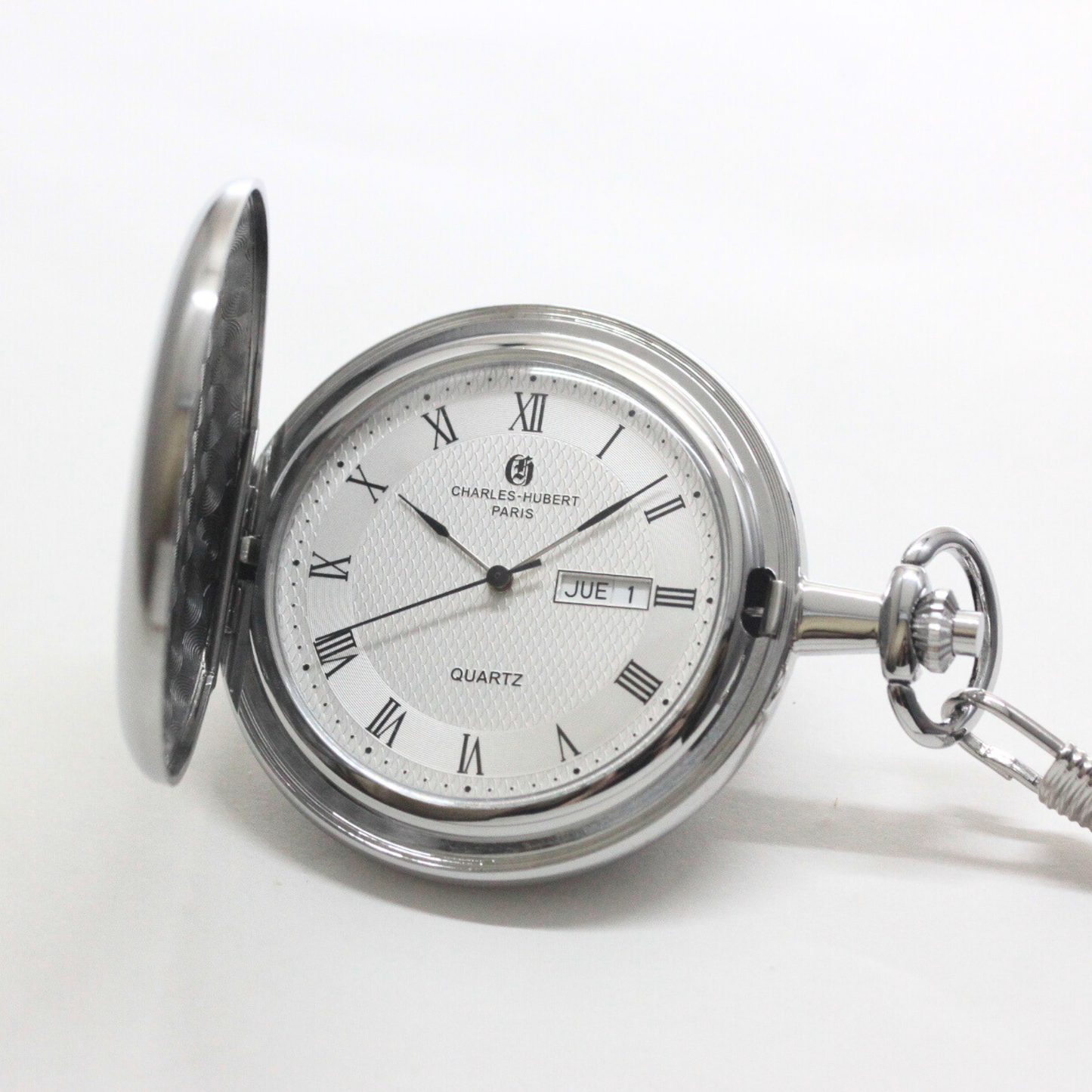 チャールズヒューバート（Charles-Hubert） 懐中時計 クォーツ式 3974-W