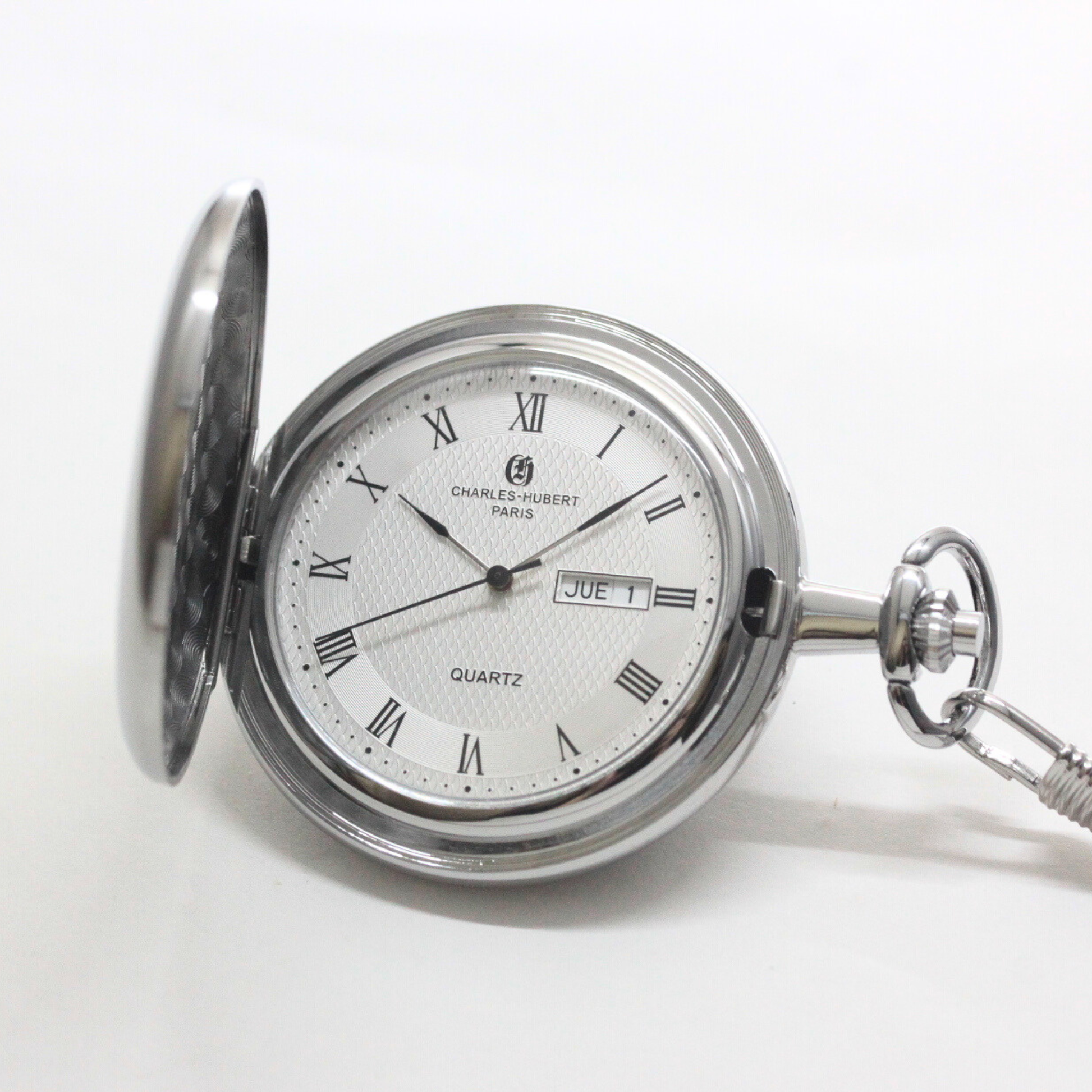 チャールズヒューバート（Charles-Hubert） 懐中時計 クォーツ式 3974-W