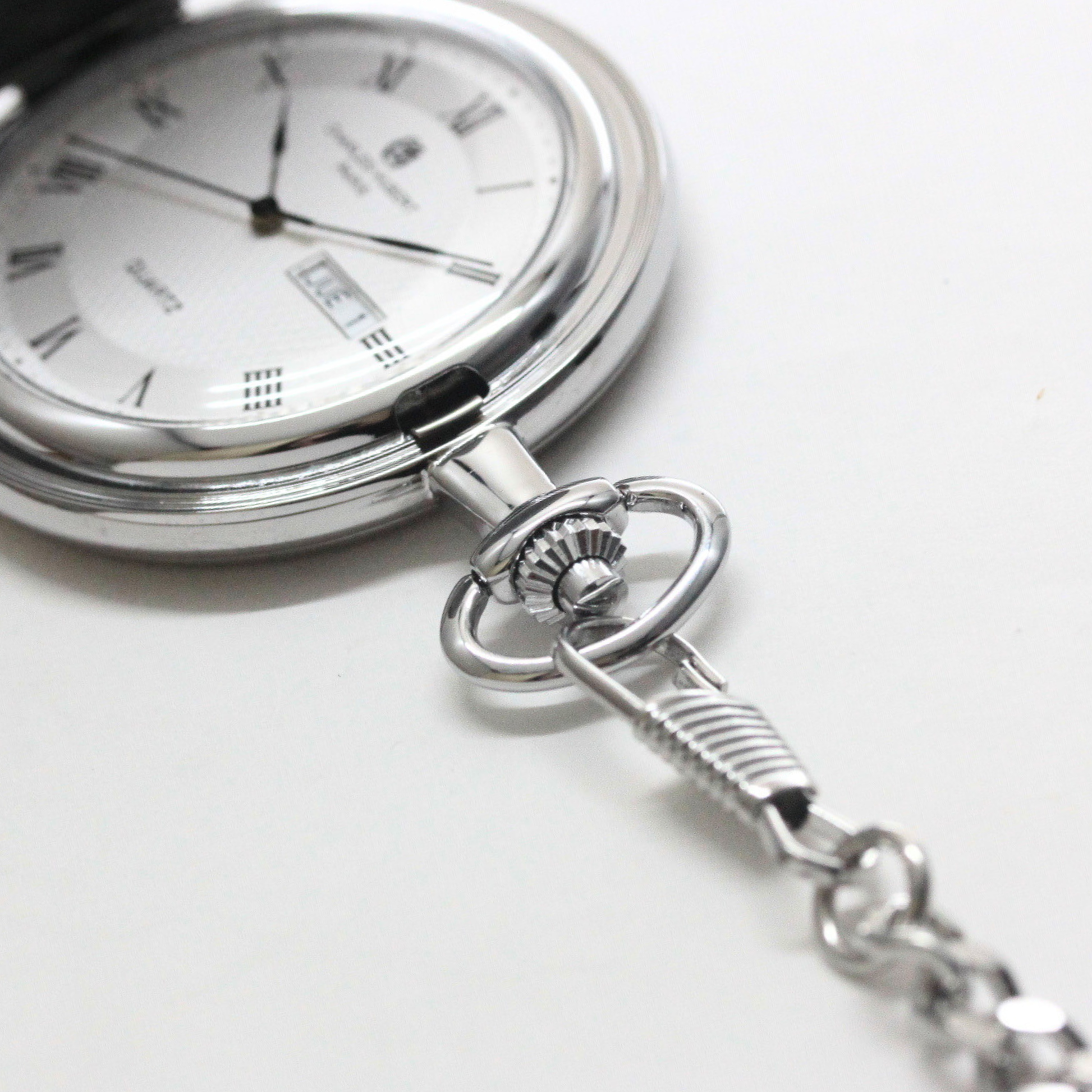 チャールズヒューバート（Charles-Hubert） 懐中時計 クォーツ式 3974-W