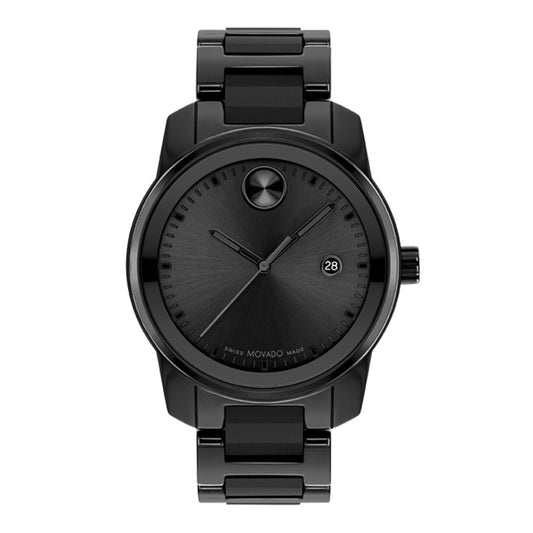 MOVADO BOLD Quartz Watch, Black Ceramic, B3600863.8003B