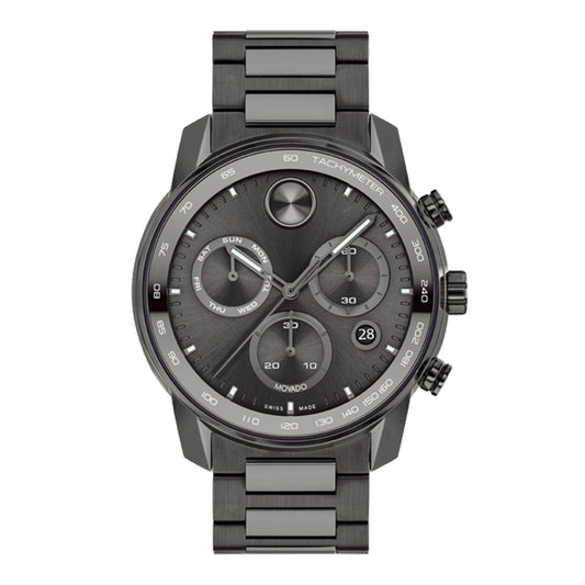 MOVADO BOLD Quartz Chronograph Watch, Gunmetal, B3600867.8005G