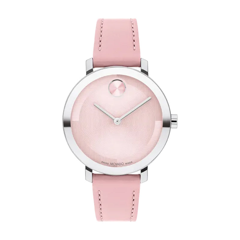 MOVADO BOLD Quartz Women's Watch, Pink, B3601159.8100L