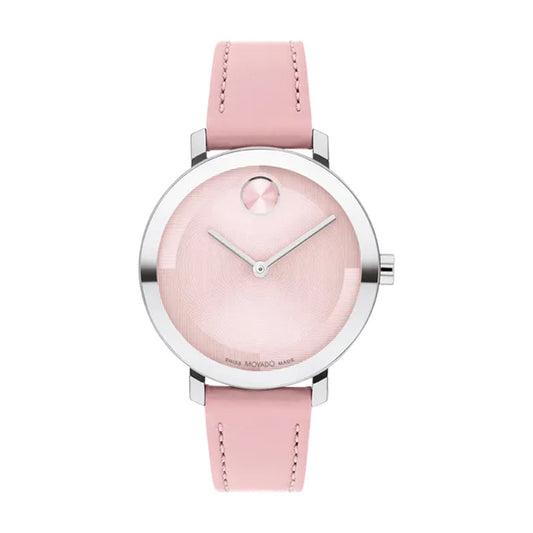 MOVADO BOLD Quartz Women's Watch, Pink, B3601159.8100L