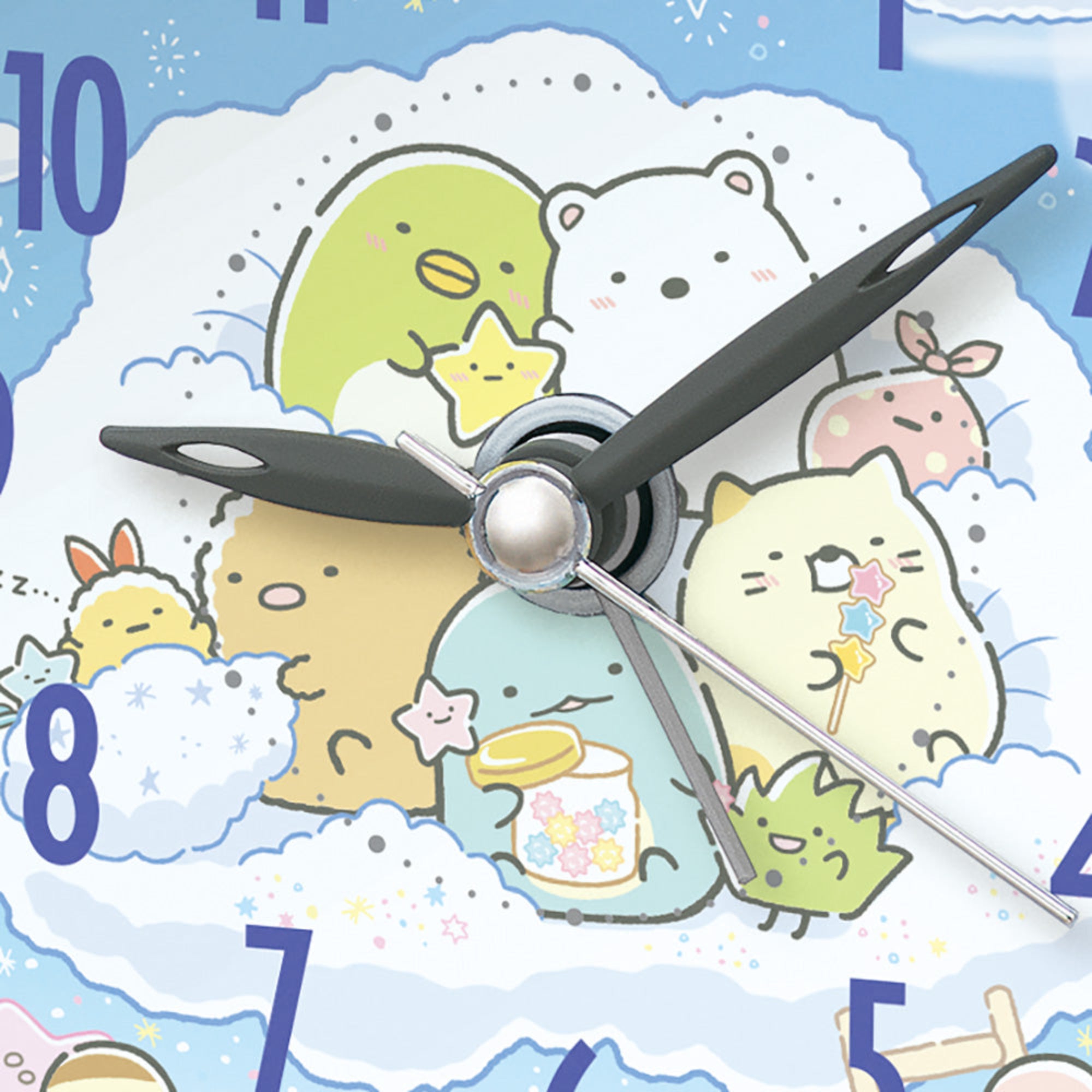 SEIKO セイコー すみっコぐらし「星空さんぽ」 めざまし時計【CQ166L