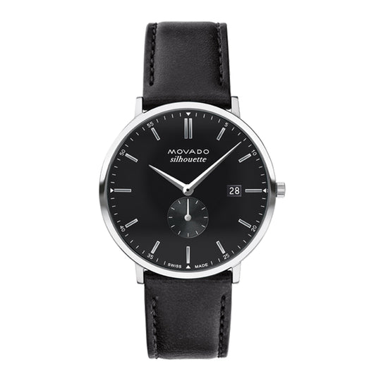 MOVADO(モバード) HERITAGE クォーツ 腕時計 ブラック H3650130.8103L