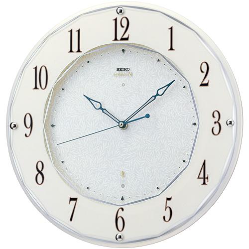 SEIKO EMBLEM Thin Radio-Controlled Wall Clock [hs524w]