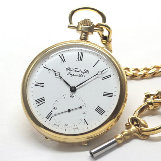 絶版モデルのティソ（TISSOT） 鍵巻き式懐中時計 / tissot-1039