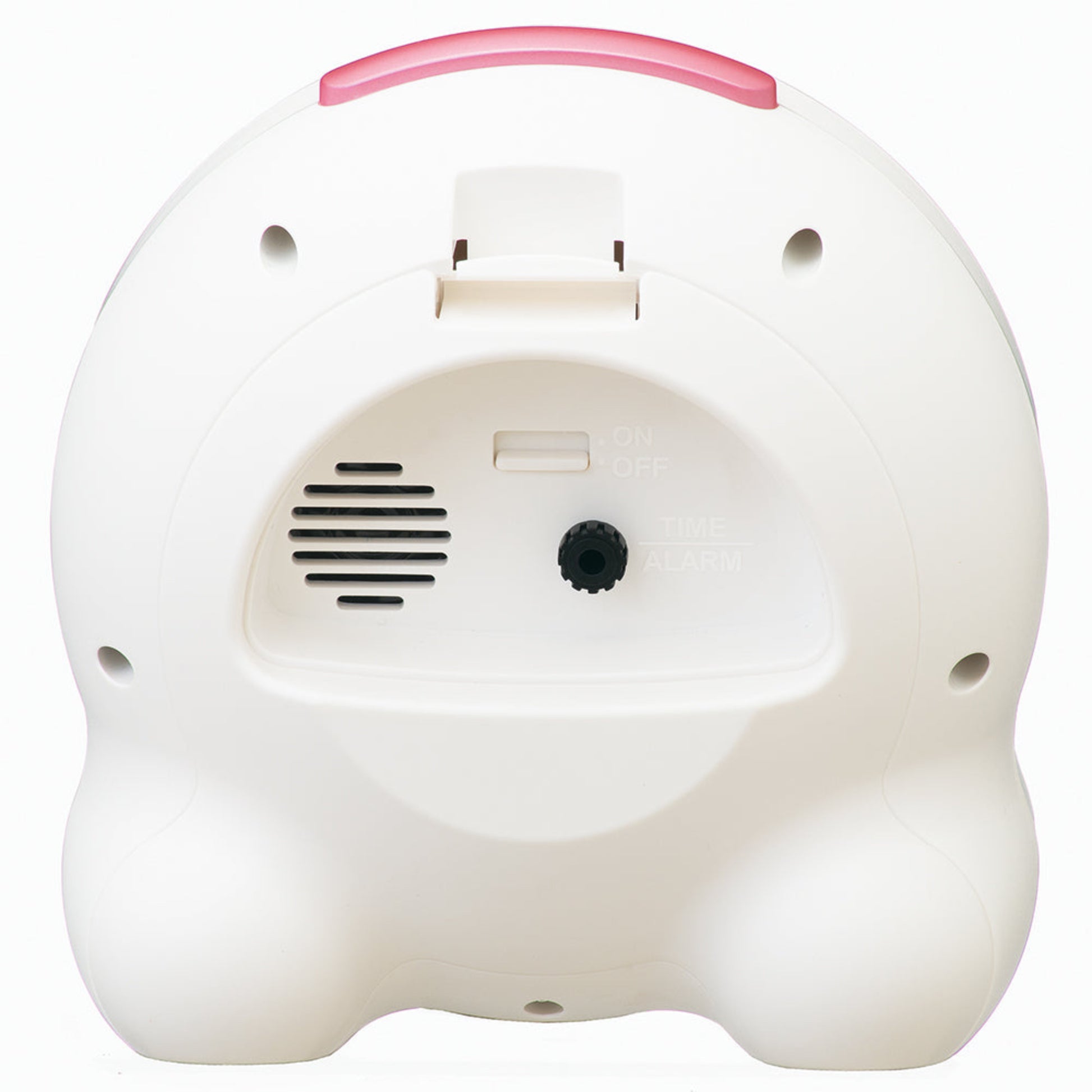 セイコー 学習用時計 ピンク 知育目ざまし時計 KR524P 背面