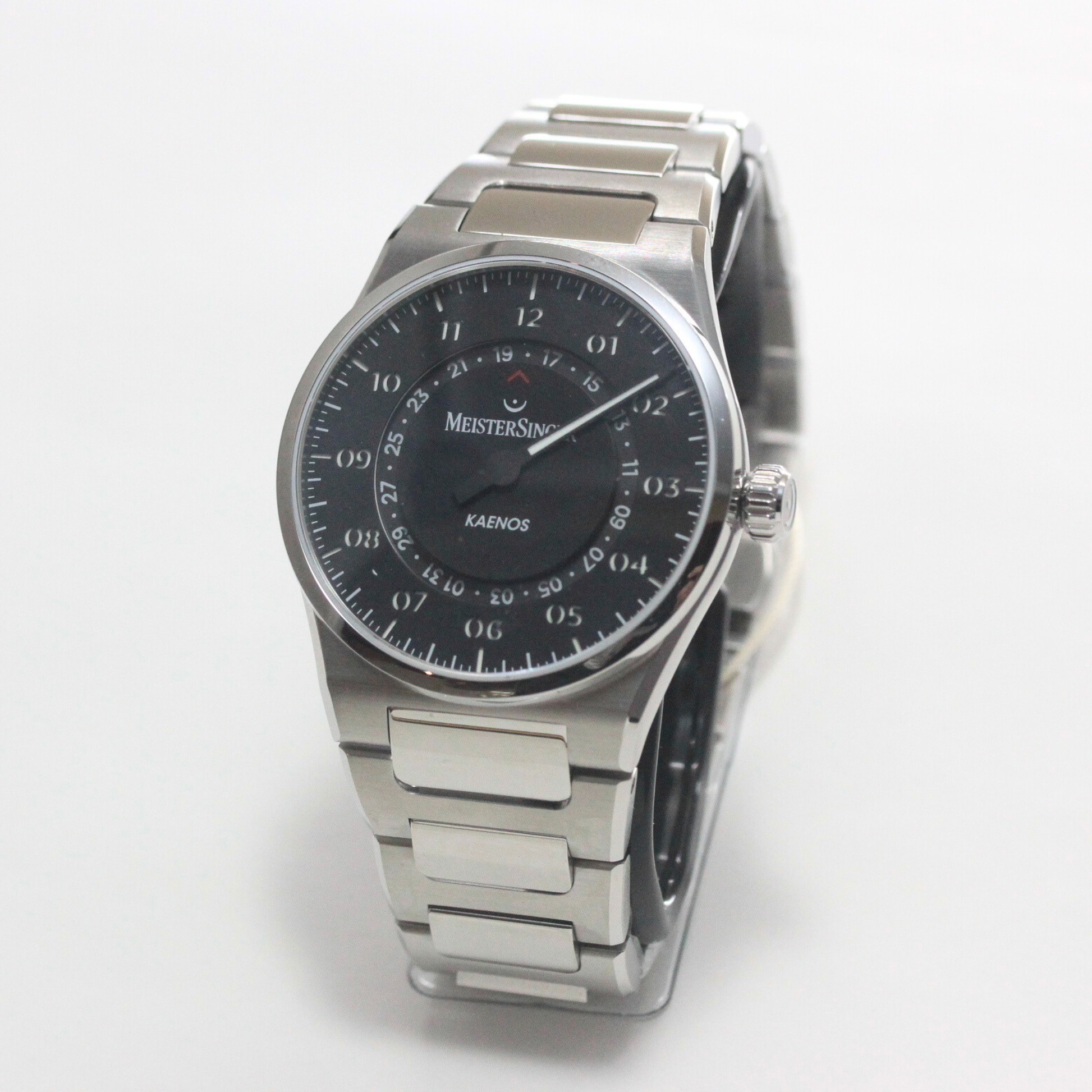 MeisterSinger (マイスタージンガ―)  Kaenos 自動巻き 腕時計 Open Date- Black KSOD902