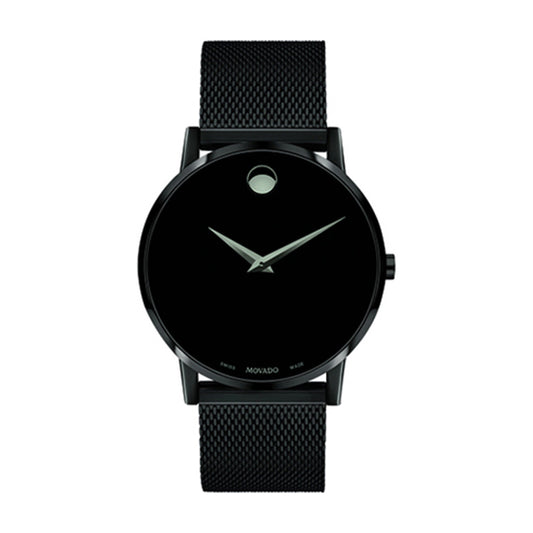 MOVADO(モバード) MUSEUM クォーツ ブラックPVD 腕時計 M0607395.8903B