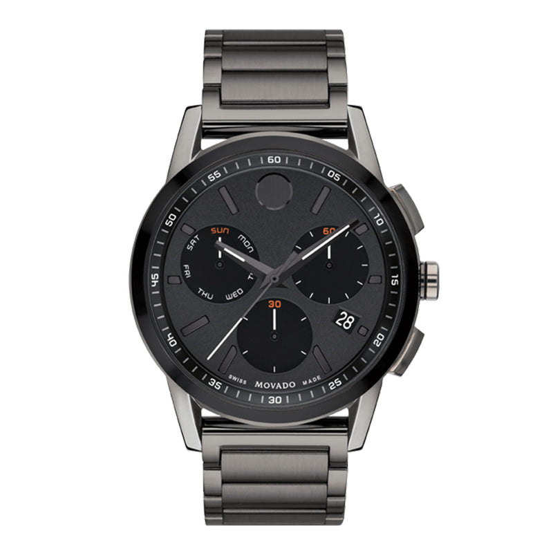 MOVADO(モバード) MUSEUM クォーツクロノグラフ 腕時計 M0607558.8003G