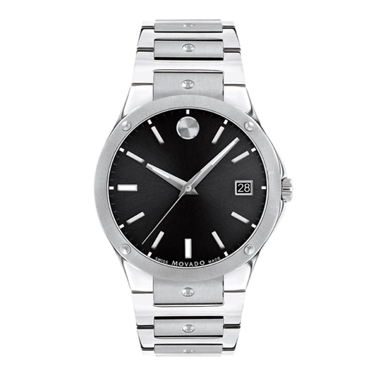 MOVADO(モバード) SE クォーツ 腕時計 ブラック S0607541.8103S