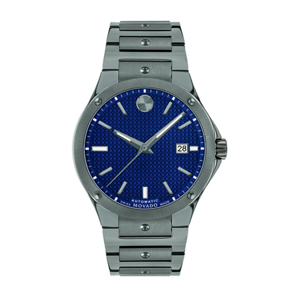 MOVADO(モバード) SE 自動巻き 腕時計 ブルー S0607553.8007G