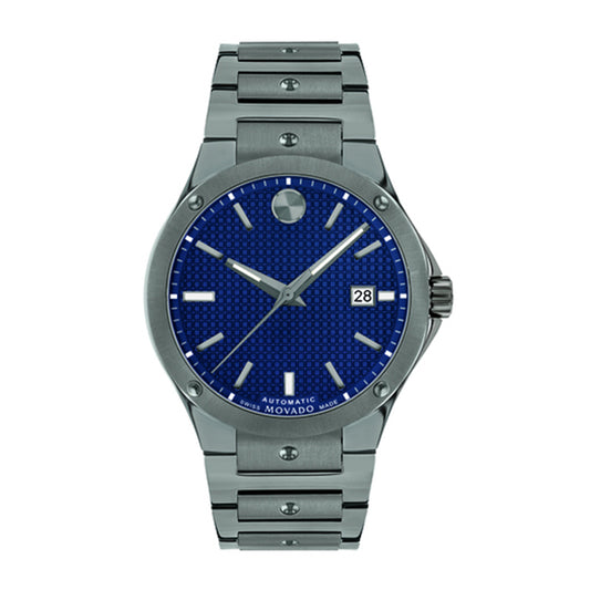 MOVADO(モバード) SE 自動巻き 腕時計 ブルー S0607553.8007G