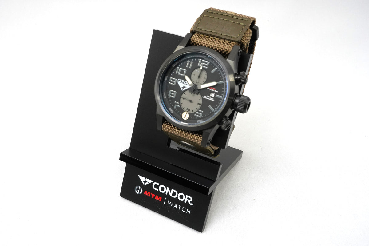 【予約受付中】MTM HYPERTEC CHRONO 2A「CONDOR OUTDOOR × MTM WATCH」 コラボ 腕時計 MTM-CNDR-01