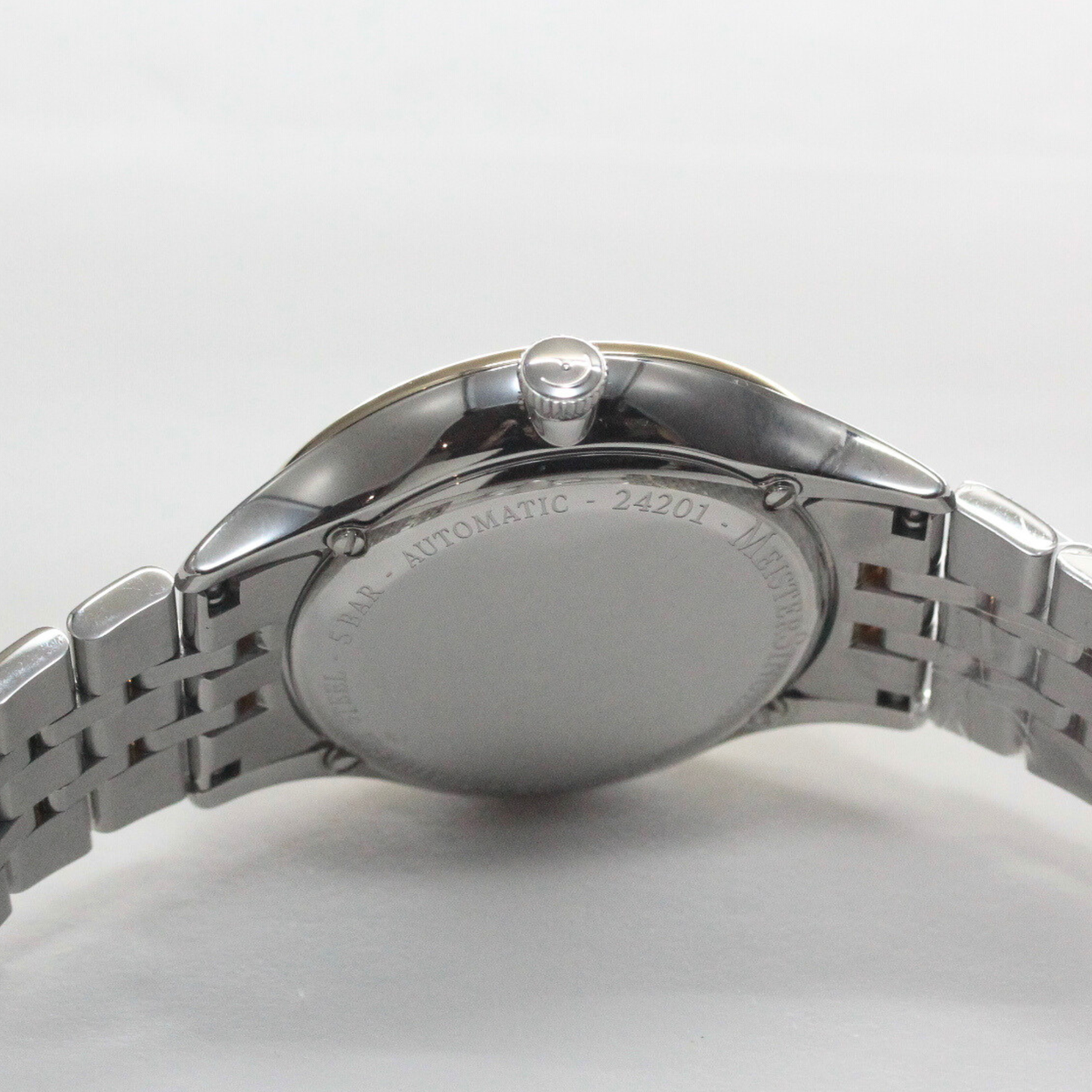 MeisterSinger Yaara 自动腕表，白色表盘配金色表壳，YA901G