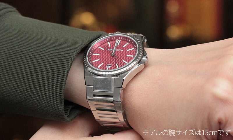 アエロ（AERO) /MILAN スポーツクォーツ/A 42999 AA06 M レッドカラー 腕時計