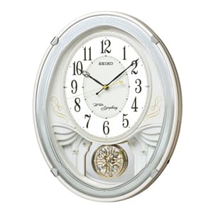 SEIKO セイコー アミューズ 電波からくり掛け時計 【AM258W】