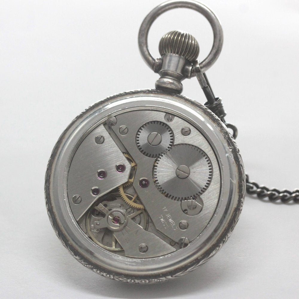 絶版モデルのオーガスト・レイモンド/ハーフハンター懐中時計/arsa-103