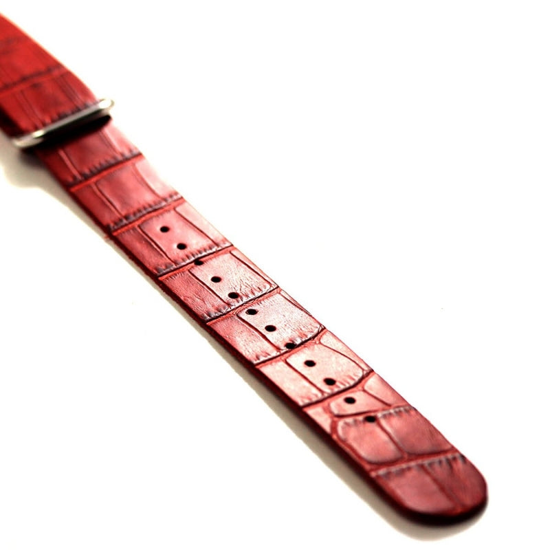 時計 レザーベルト 20mm レッドカラー – 正美堂時計店