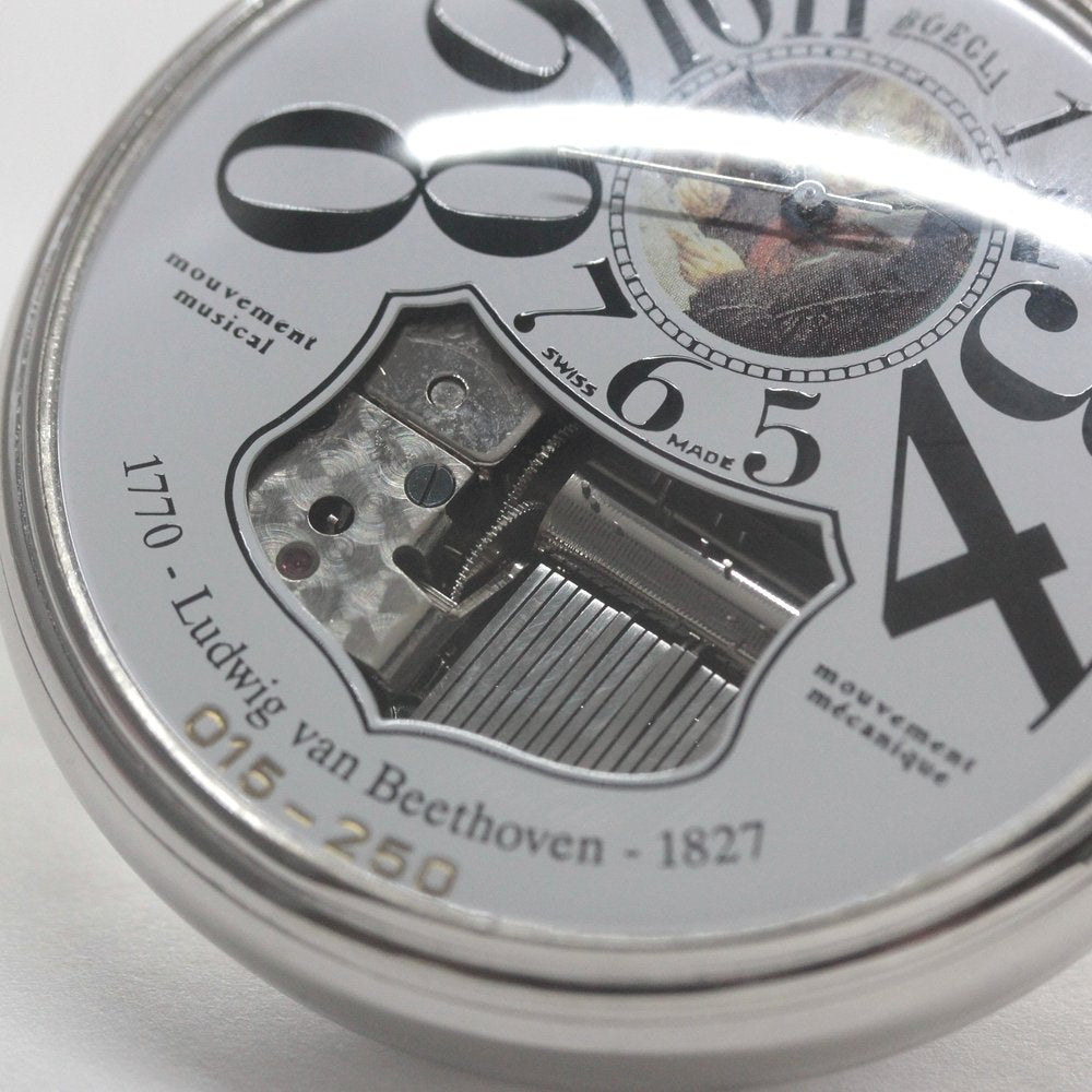 絶版モデルのボーグリ（BOEGLI）/オルゴール懐中時計/限定モデル