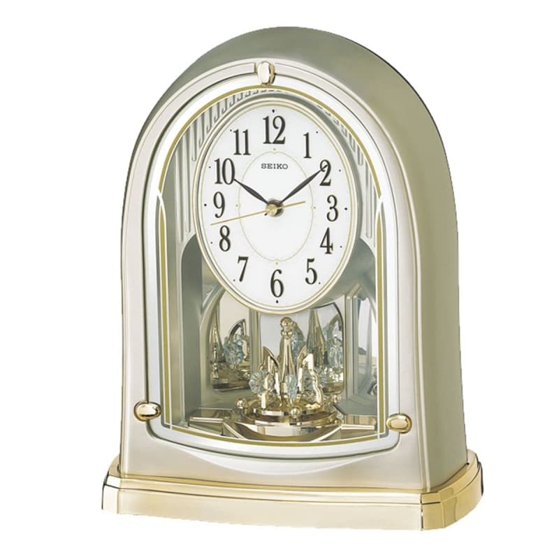 SEIKO セイコー 回転飾り付 電波置き時計 BY241G
