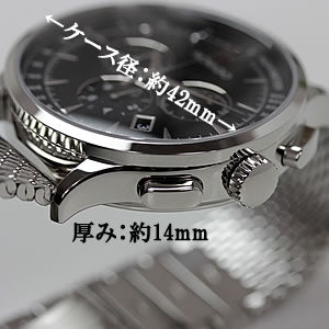MOVADO(モバード）CIRCA(サーカ）クロノグラフ C89.1128.5040S ブラック/腕時計